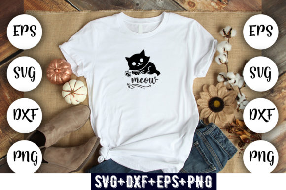 Cat Design Meow: A Charming Addition for Embroidery Projects
