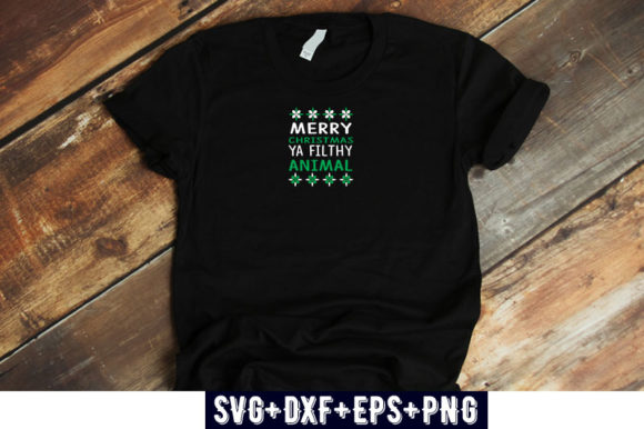 Christmas Design Merry Christmas Ya F: A Bold T-Shirt Graphics Choice