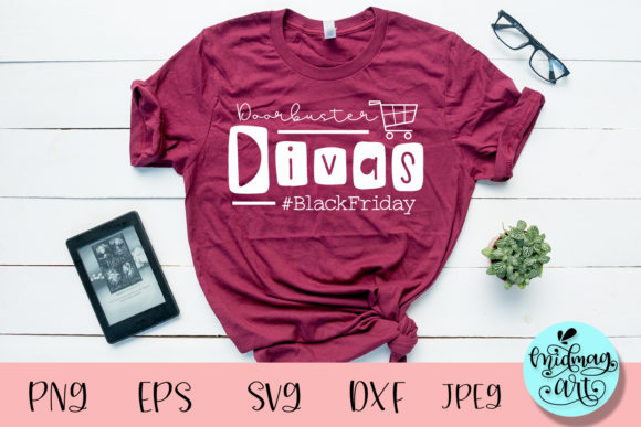 Door Buster Divas Svg: A Bold T-Shirt Design for Black Friday