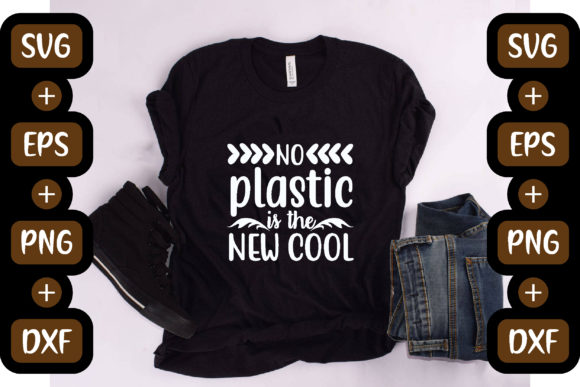 Earth Day Svg Design, No Plastic: A Versatile Graphics Asset