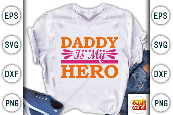 Father's Day SVG Design for T-Shirt Graphics