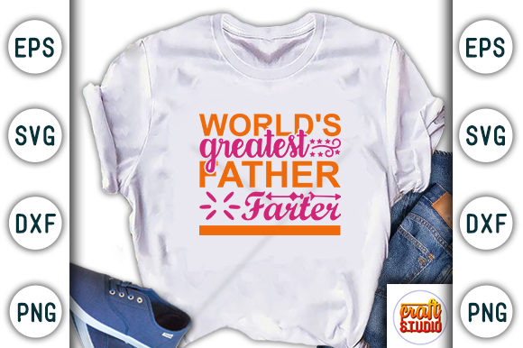 Father's Day SVG Design for T-Shirts and Graphics