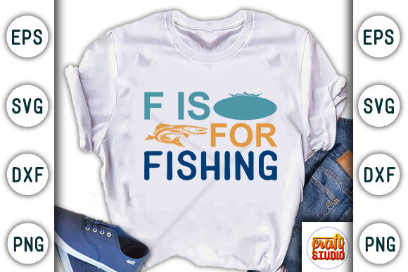 Fishing Svg Design: A Versatile Graphic for T-Shirt Designs