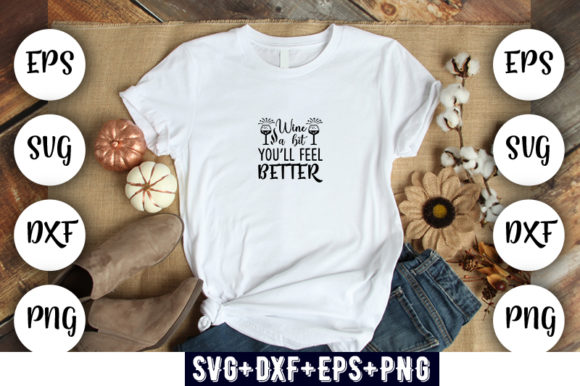 Kitchen Design Wine a Bit: A Versatile T-Shirt Graphics Asset