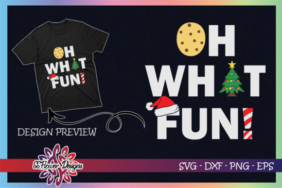 Oh What Fun Christmas Cookies Xmas Tree