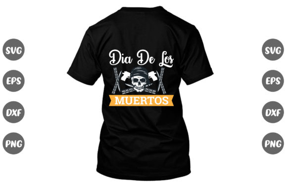 Skull Design, Dia De Los Muertos: A Versatile T-Shirt Graphics Asset