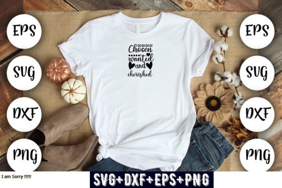 Wedding Design Chosen Wanted and Cher: A T-Shirt Graphics Gem
